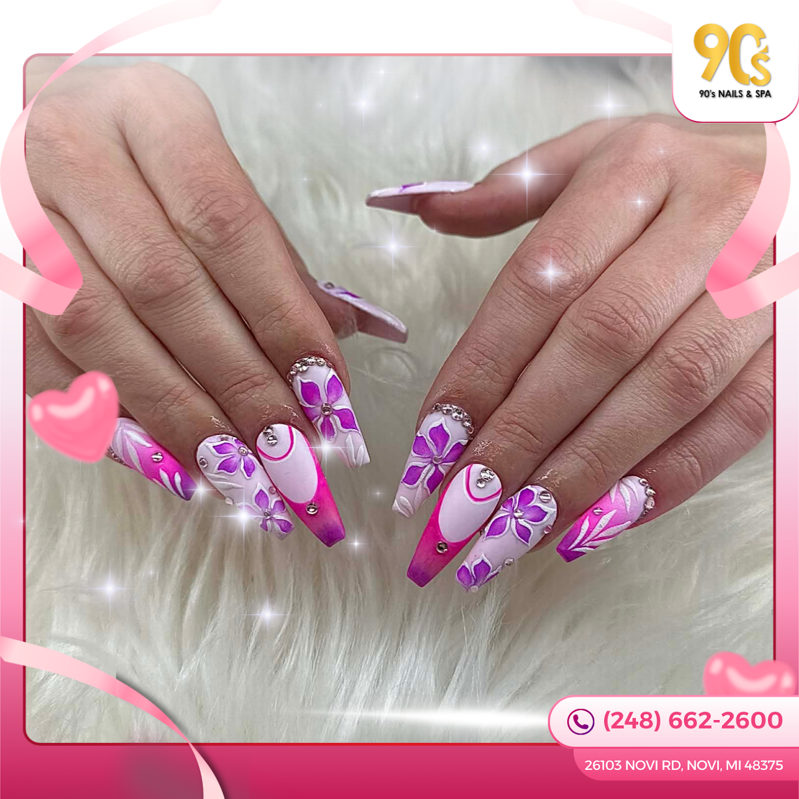 90's Nails in Novi